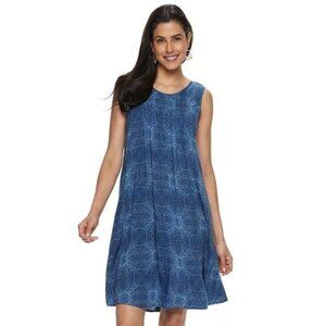 Sonoma Goods For Life Womens Sleeveless Dress XXL 100% Rayon India